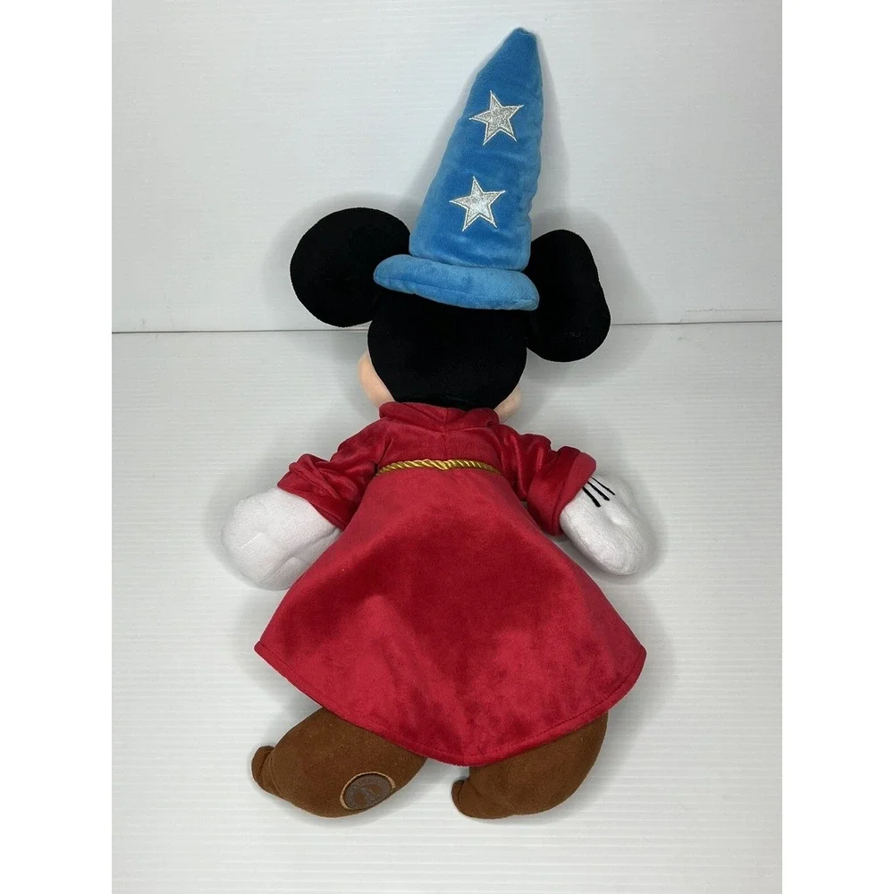 Disney Store Fantasia Sorcerer Mickey Mouse 24'' Plush Stuffed Animal Toy